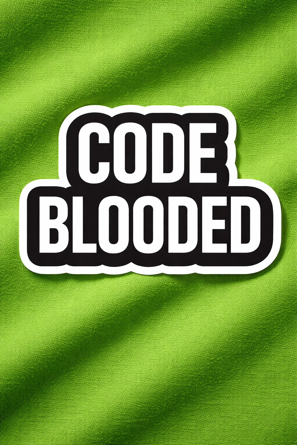 Code Blooded - Iron stick patch - Tech Pack