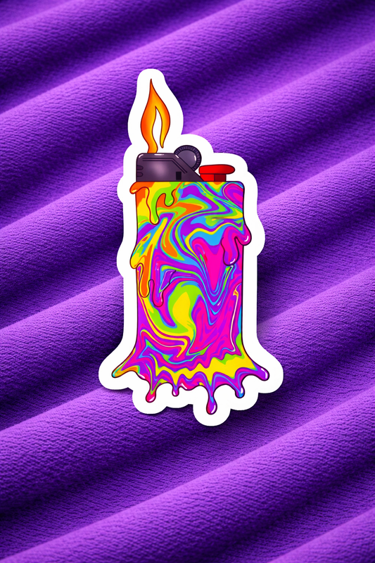 Drip & Ignite – Iron on patch – Psychedelic