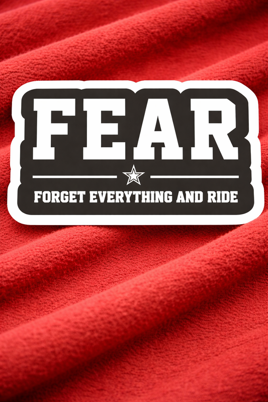 FOMO – Fear of Missing Out – Iron on patch – Riding Lovers