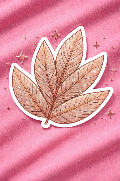 Golden Leaf – Iron on Patch – Wonder Bloom