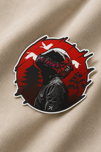Helmeted Hooligans – Iron on Patch – Ride Enthusiast
