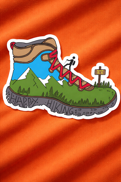 Hike More – Iron on patch – Travel Diaries