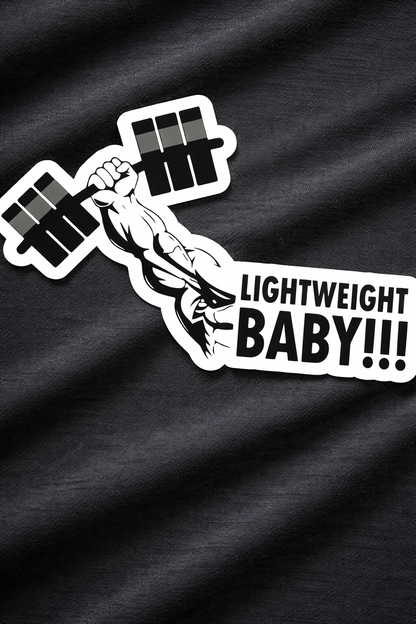 Lightweight - Iron on patch - GYM MODE