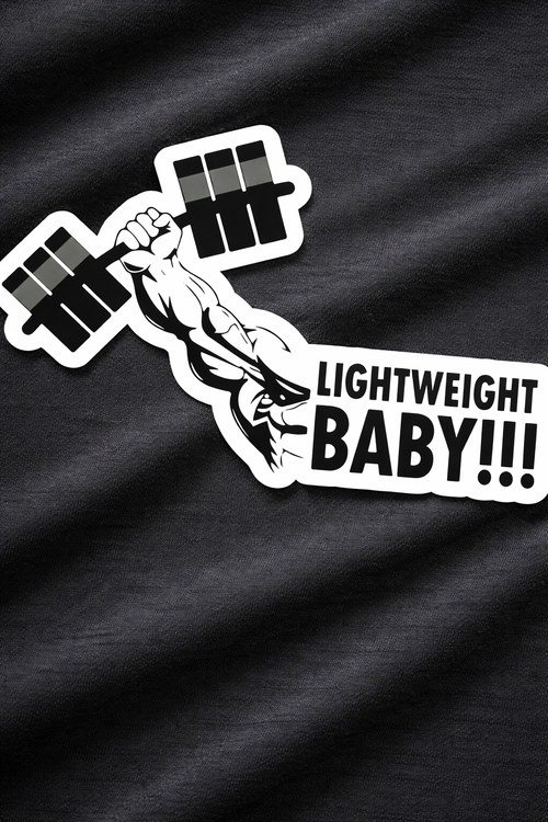 Lightweight - Iron on patch - GYM MODE