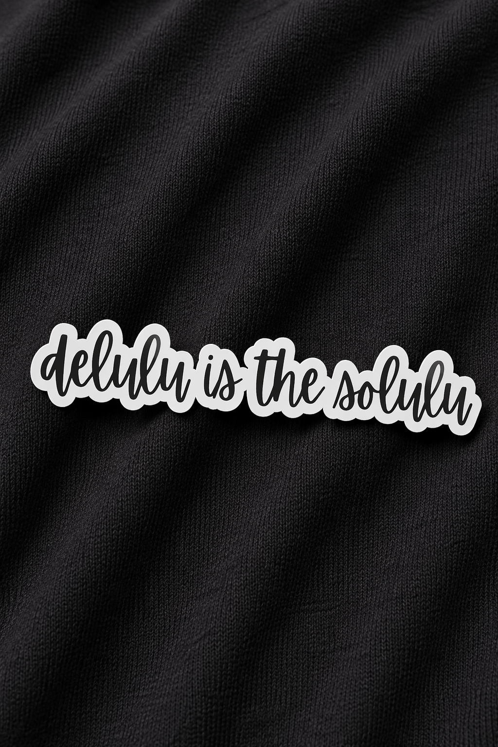 Lover Girl Delulu –  Iron on Patch – Delulu