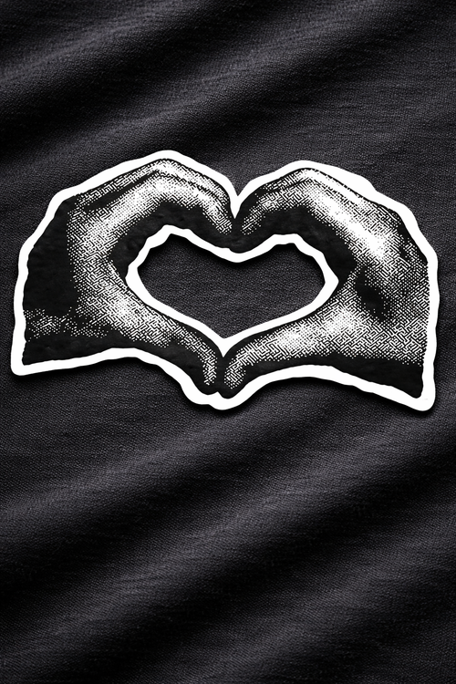 Made of Love - Iron on Patch - Nostalgia