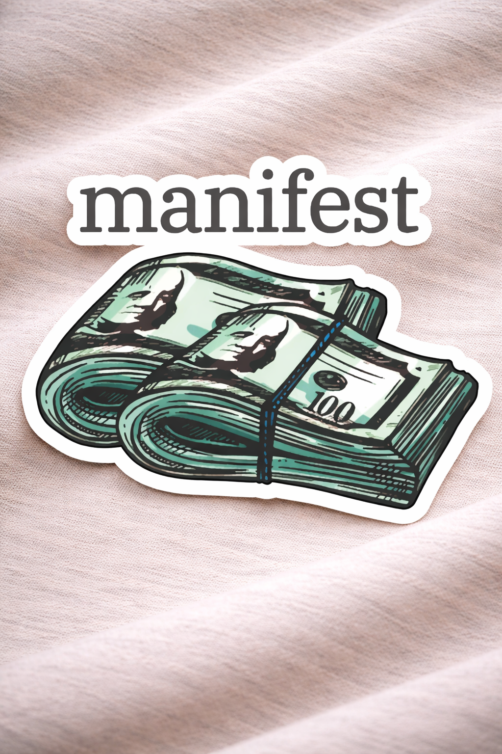 Money Manifest Mode – Iron on Patch – Delulu