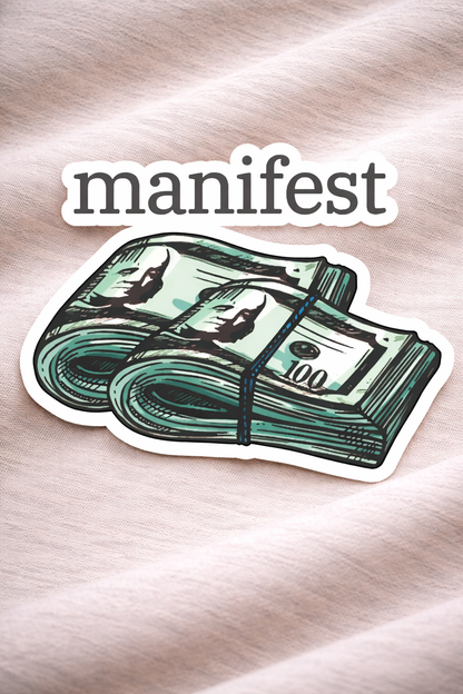Money Manifest Mode – Iron on Patch – Delulu