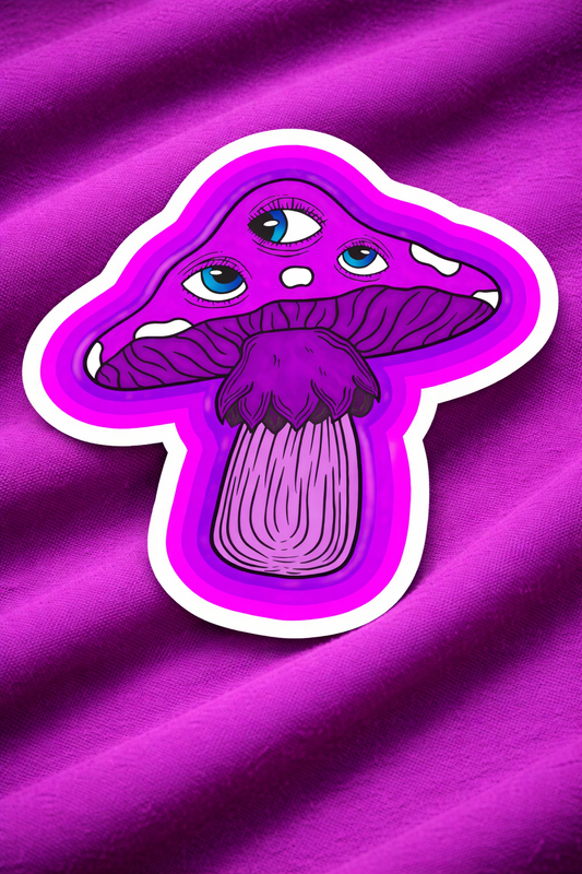 Mystic Shroom – Iron on patch – Psychedelic