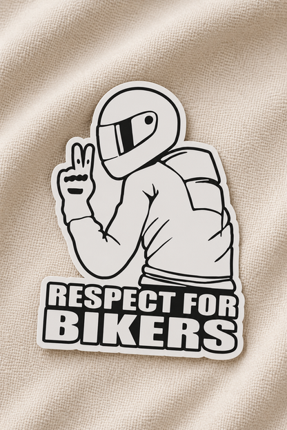 Peace Out, Biker – Iron on patch – Riding Lover