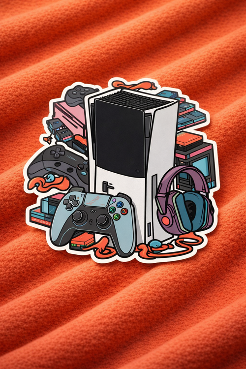 Playstation - Iron on Patch - Gaming