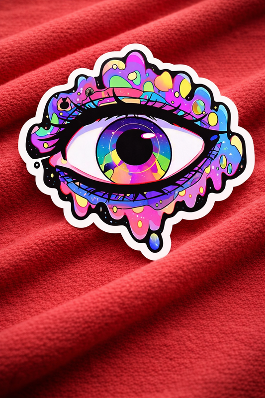 Psychedelic Vision – Iron on patch – Eye Candy