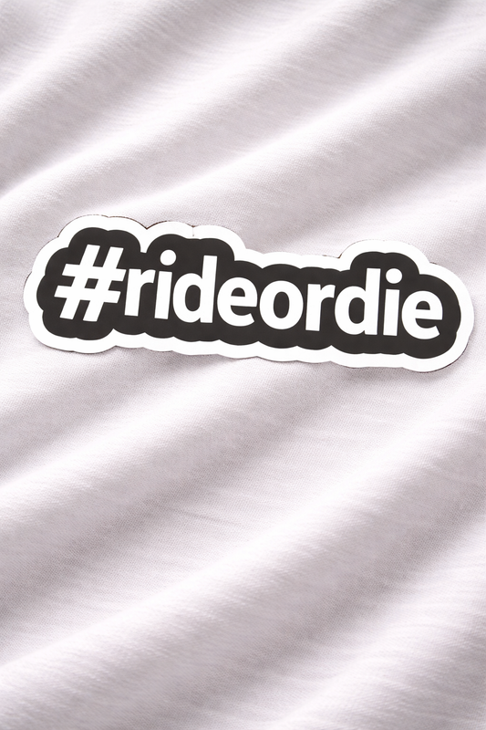 #RideOrVibe – Iron on patch – Riding Lovers