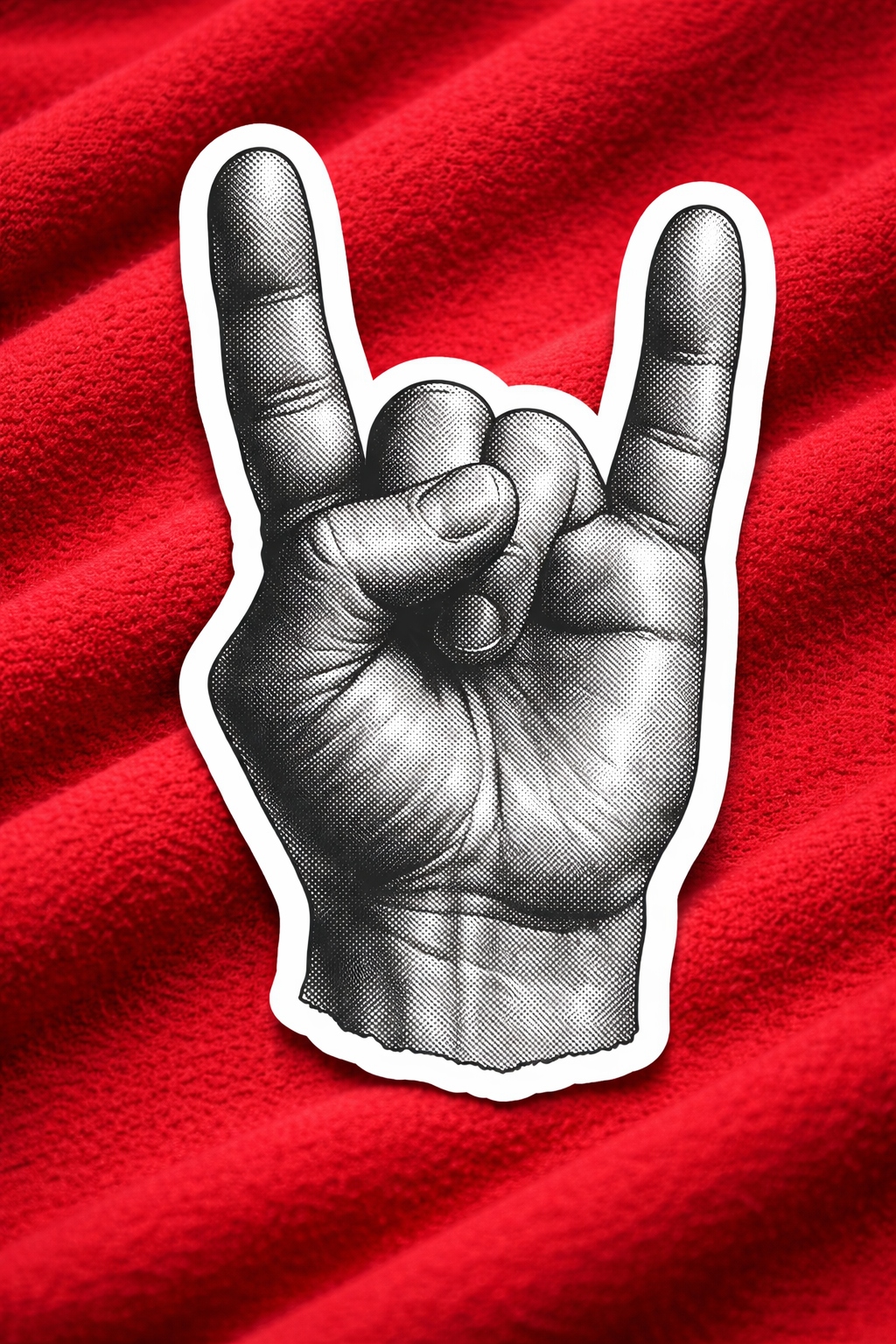 Rock On – Iron on Patch – Nostalgia