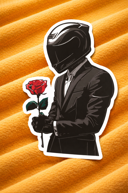 Roses & Rev – Iron on patch – Riding Lovers