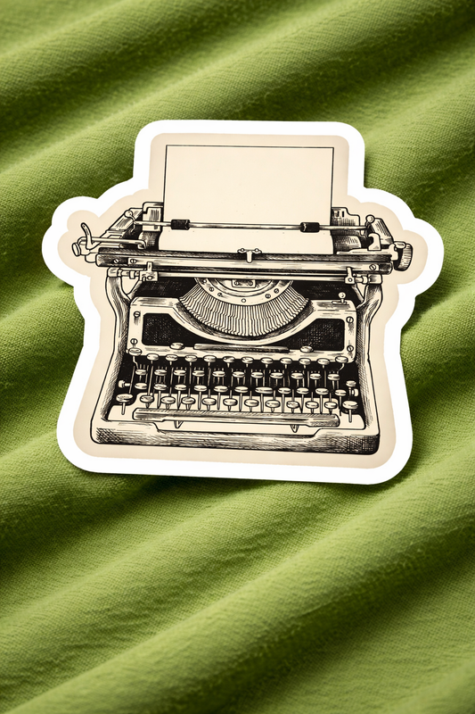Silent Type – Iron on Patch – Nostalgia
