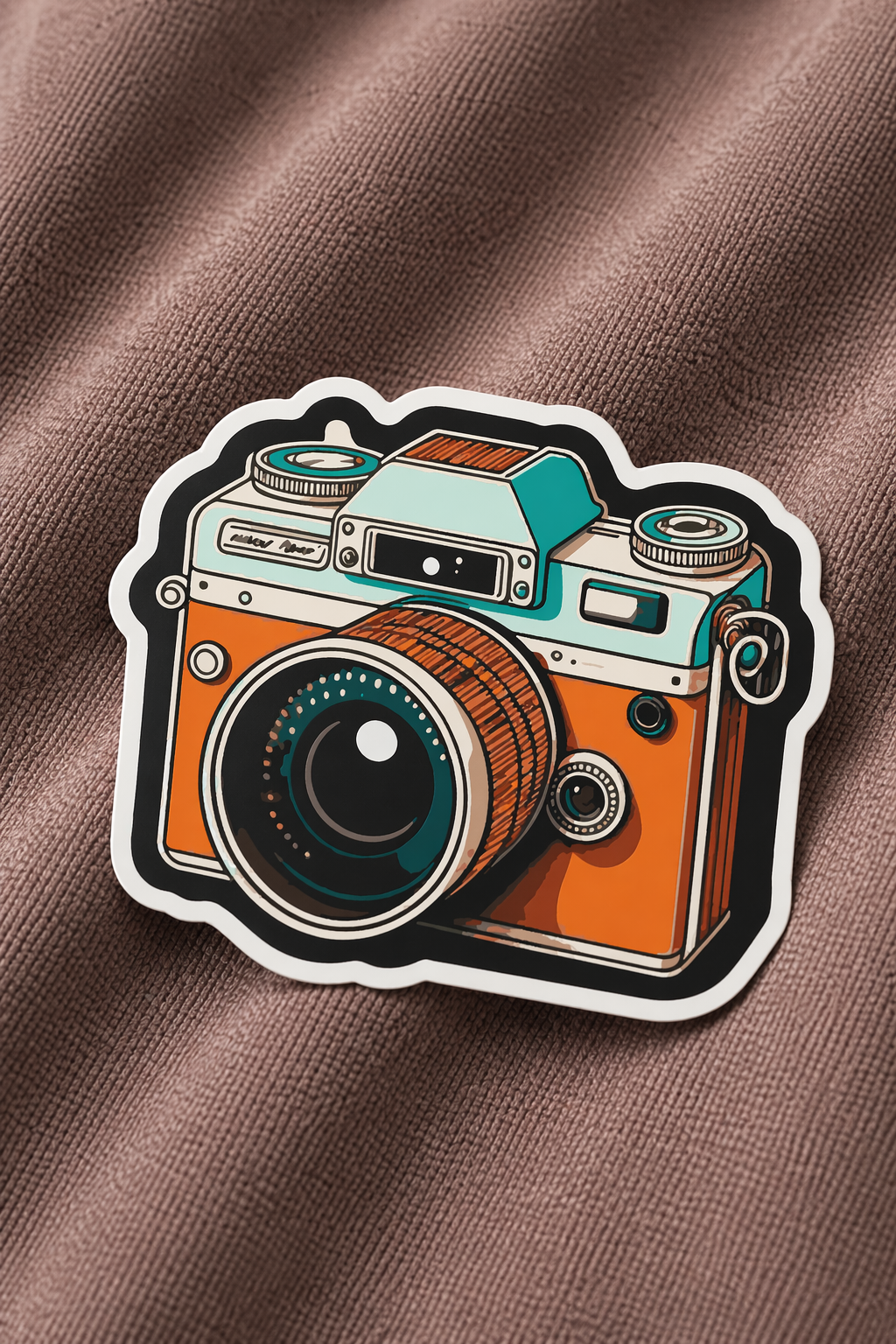 Snap Happy – Iron on patch – Travel Diaries