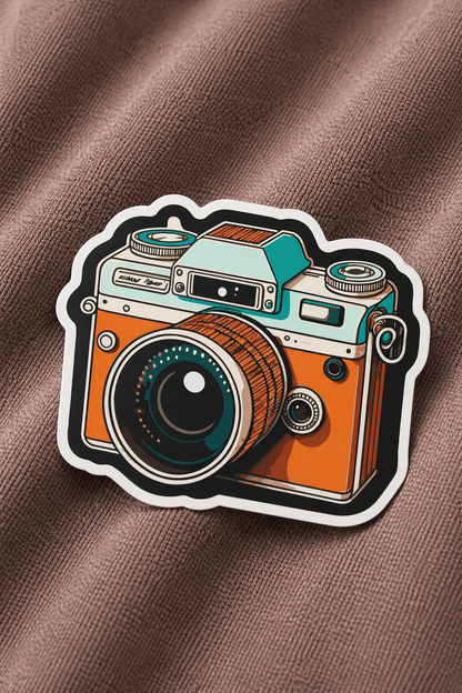Snap Happy – Iron on patch – Travel Diaries