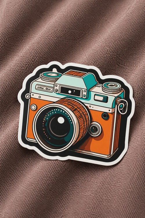 Snap Happy – Iron on patch – Travel Diaries