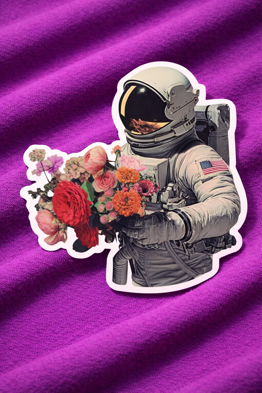 Space Garden - Iron on Patch - Nostalgia