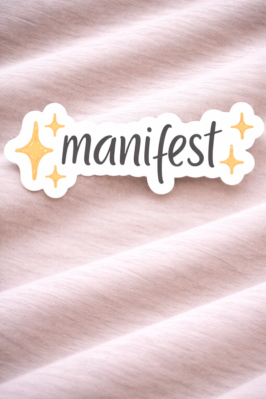 Sparkle Manifest – Iron on Patch – Delulu