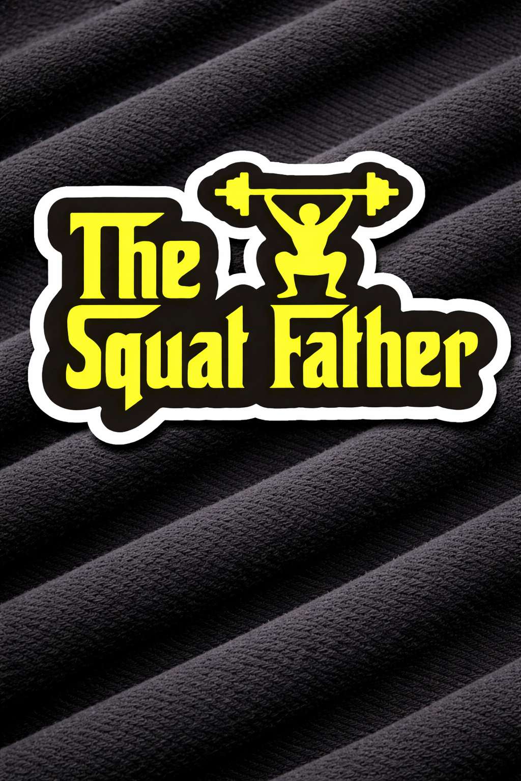 Squat Father - Iron on Patch - GYM MODE