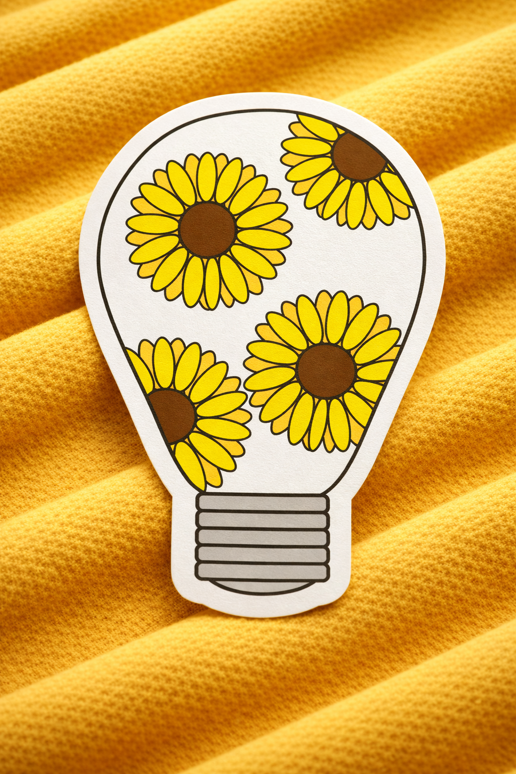 Sunflower Bulb – Iron on Patch - Wonder Bloom