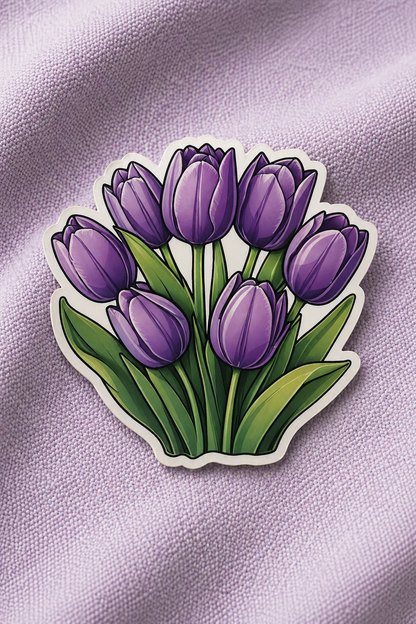 Tulip Tease – Iron on Patch – Wonder Bloom