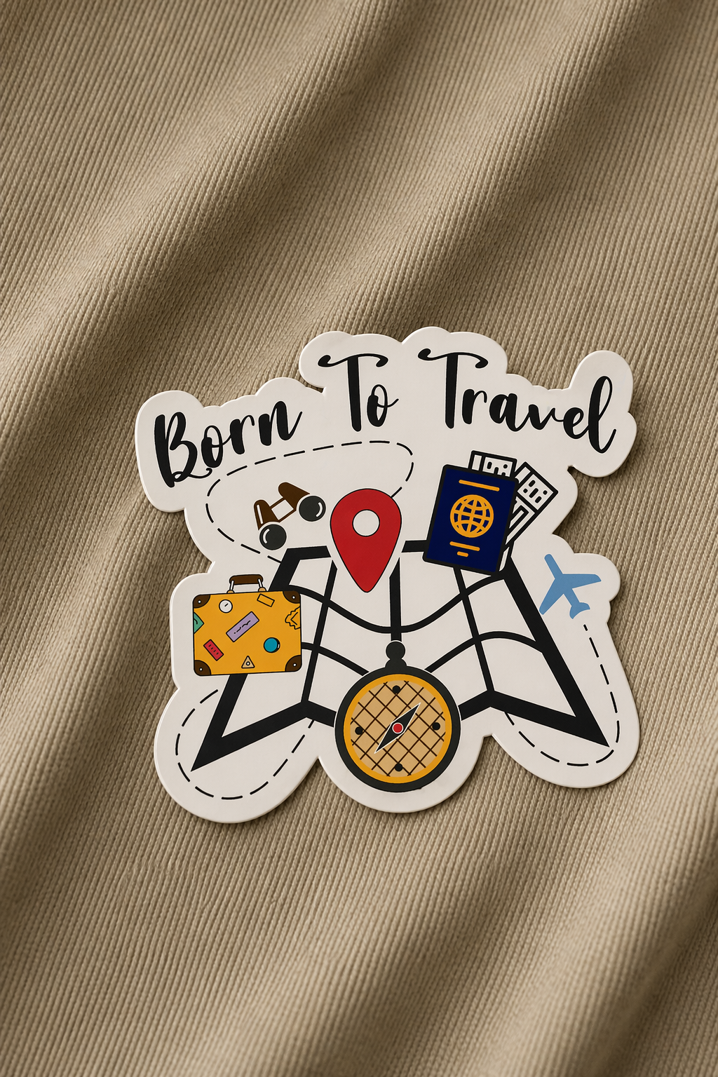Wanderlust Vibes – Iron on patch – Travel Diaries