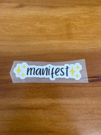 Sparkle Manifest – Iron on Patch – Delulu