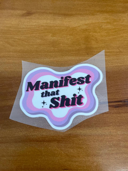 Zero Logic, Full Manifest – Iron on Patch – Delulu