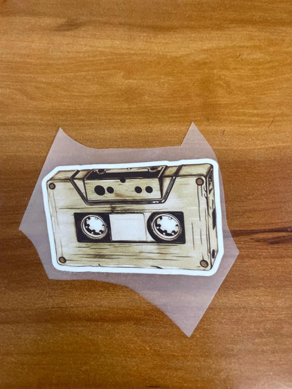 Cassette Tape – Iron on Patch – Nostalgia