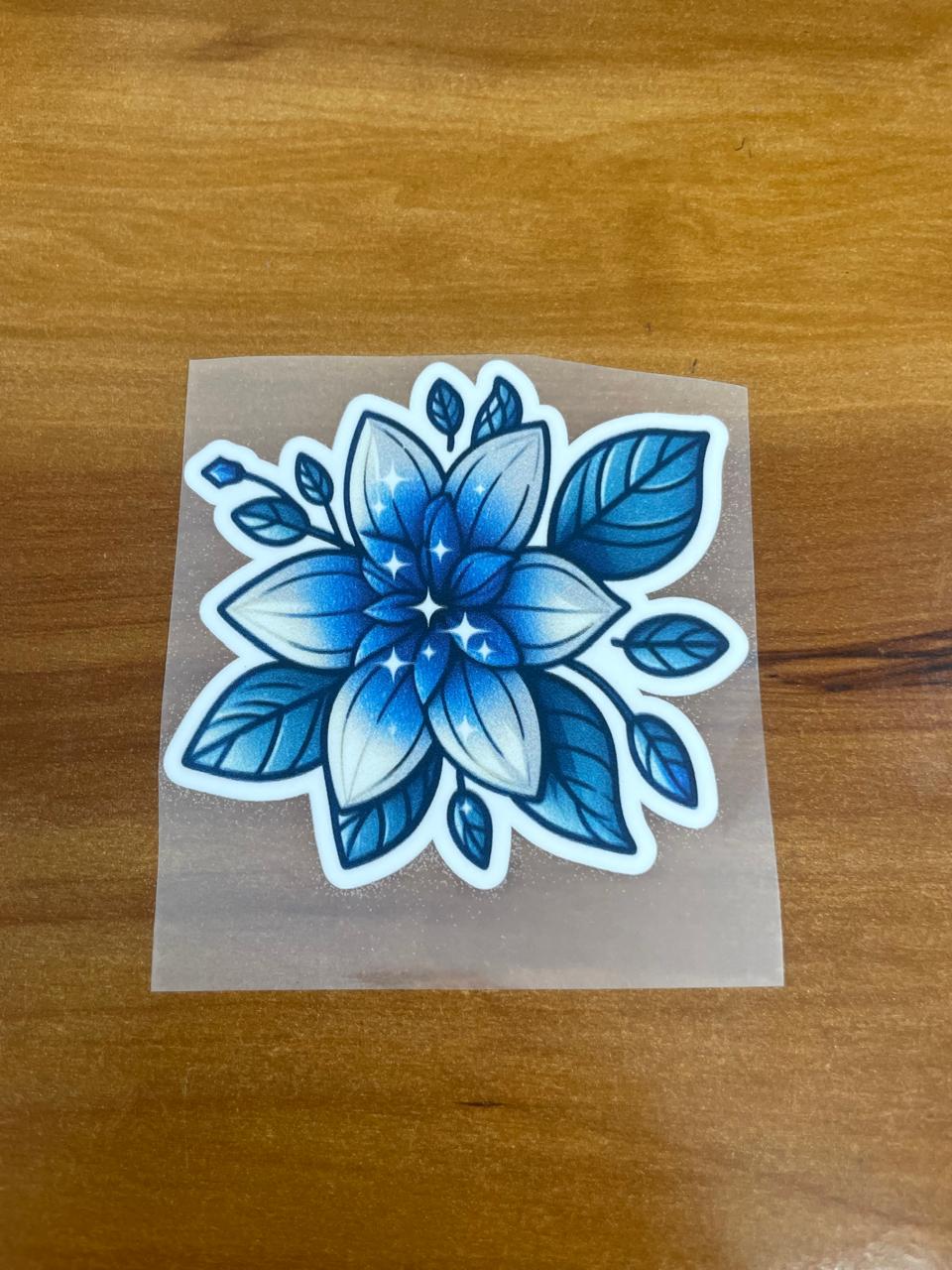 Blue Aura – Iron on Patch – Wonder Bloom