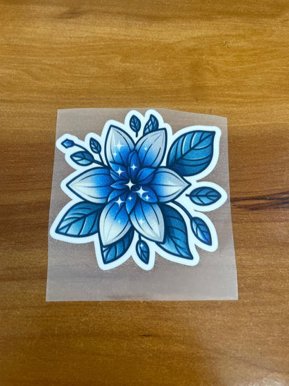 Blue Aura – Iron on Patch – Wonder Bloom