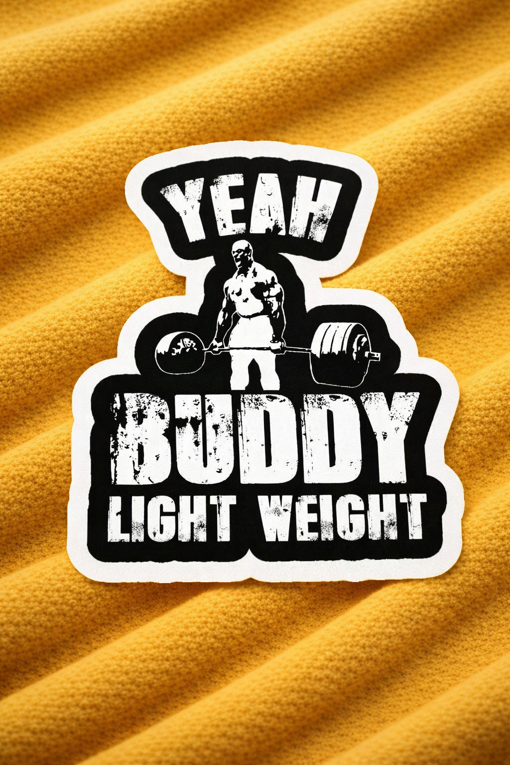 Yeah Buddy - Iron on Patch - GYM MODE