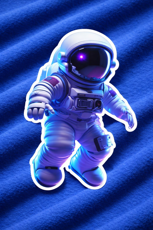 Zero Gravity - Iron on Patch - Nostalgia